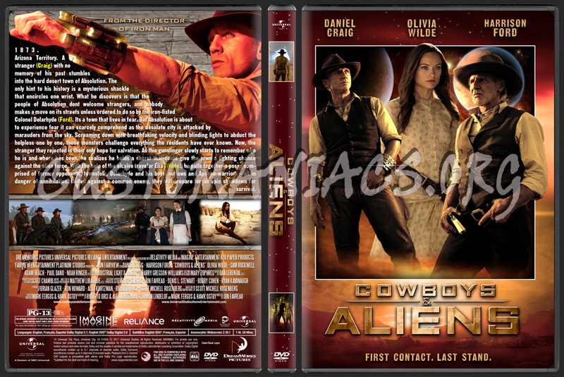 Cowboys & Aliens dvd cover