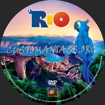 Rio dvd label