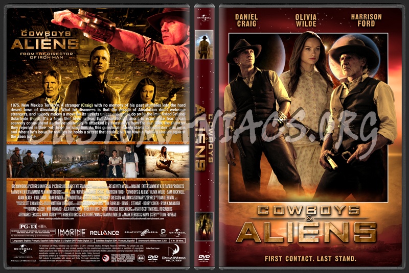 Cowboys & Aliens dvd cover