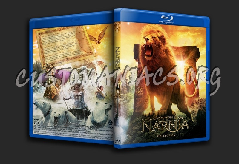 The Chronicles of Narnia Collection blu-ray cover