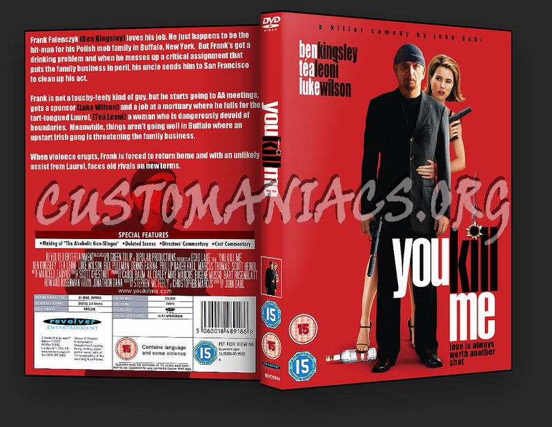 You Kill Me dvd cover