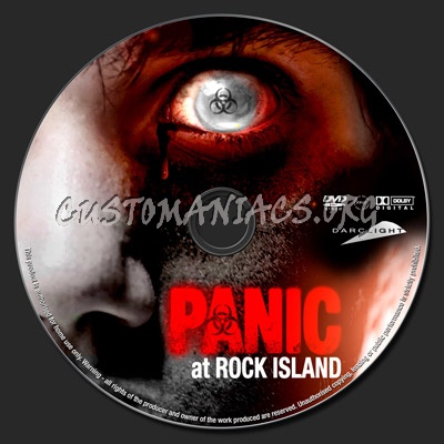 Panic at Rock Island dvd label