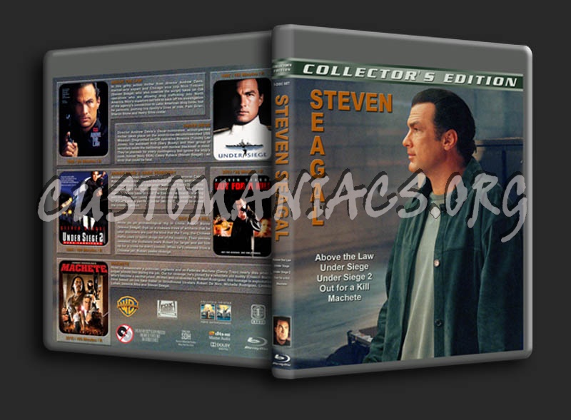 Steven Seagal Collection blu-ray cover