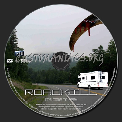 Roadkill dvd label