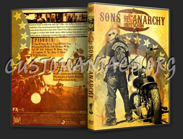 Sons Of Anarchy - Season 1 dvd cover