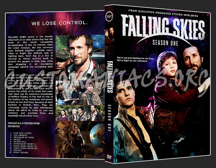 Falling Skies - Season 1 dvd cover