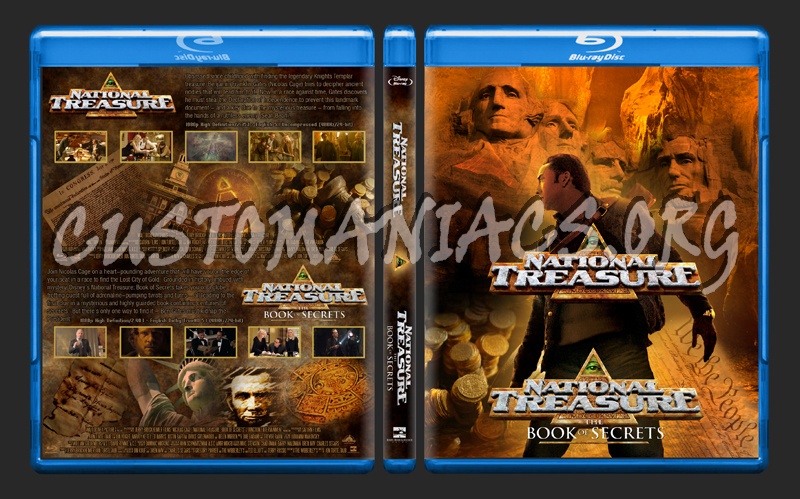 National Treasure Double Feature blu-ray cover