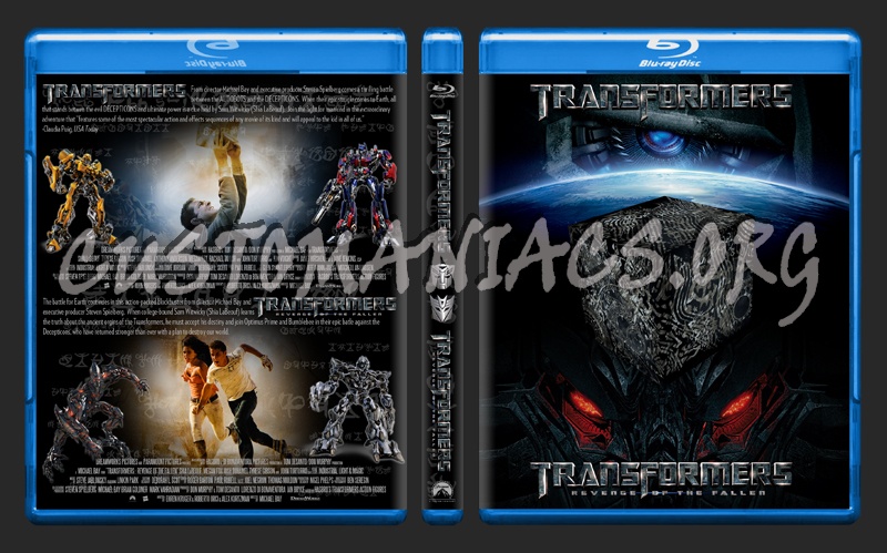 Transformers Double Feature blu-ray cover