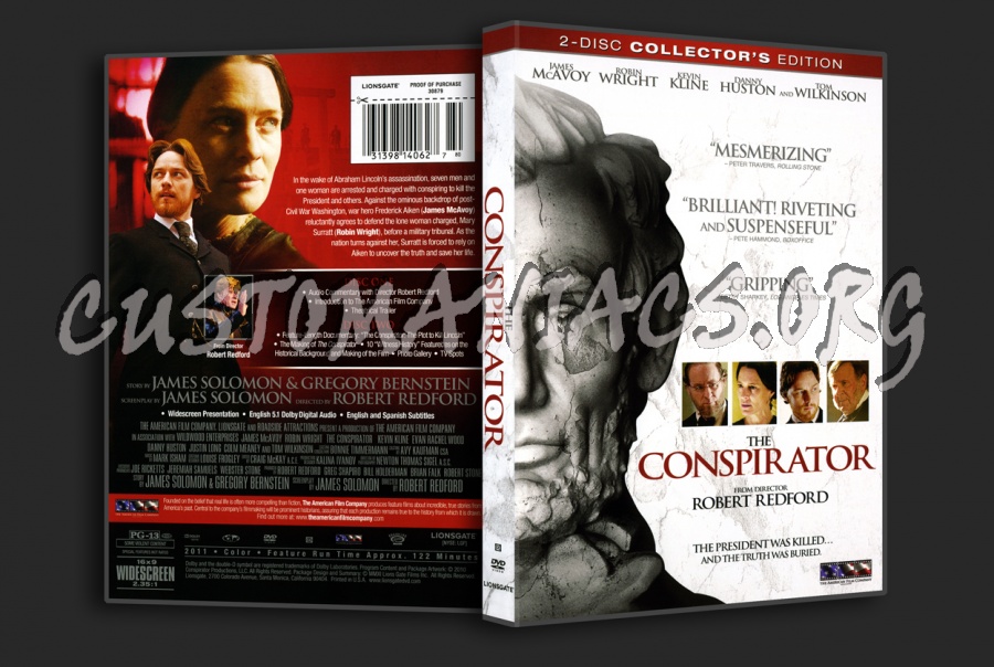 The Conspirator dvd cover
