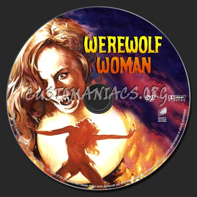 Werewolf Woman dvd label