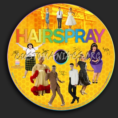 Hairspray dvd label