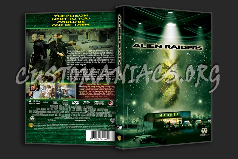 Alien Raiders dvd cover
