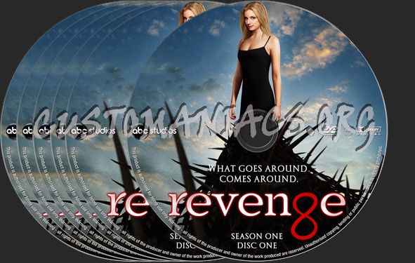 Revenge Season 1 dvd label