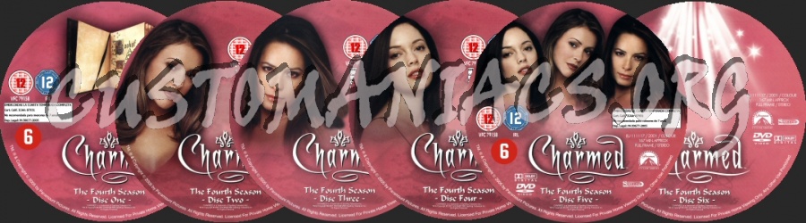 Charmed - Season 4 dvd label