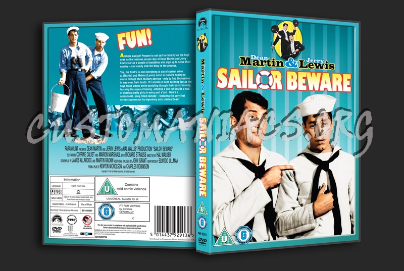 Sailor Beware dvd cover