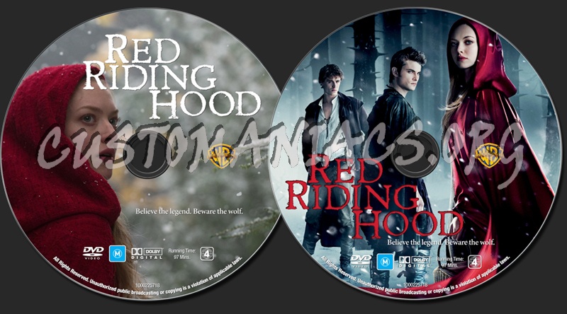 Red Riding Hood dvd label