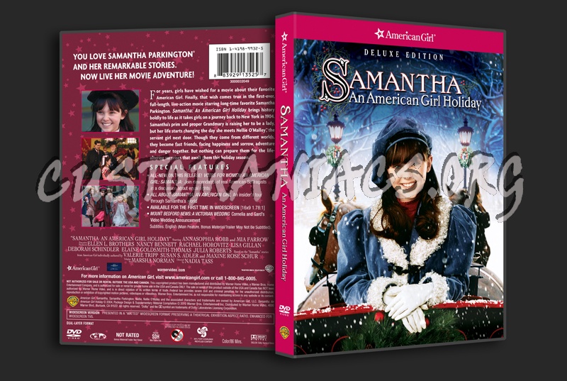 Samantha An American Girl Holiday dvd cover