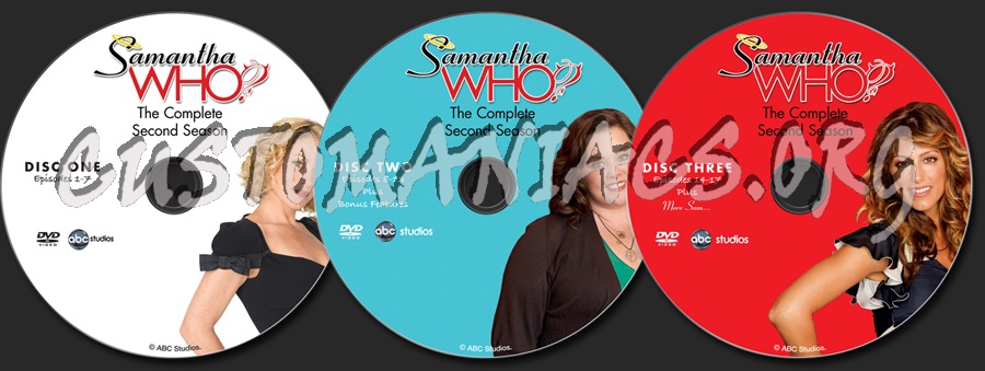 Samantha Who Season 2 dvd label