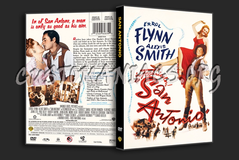 San Antonio dvd cover