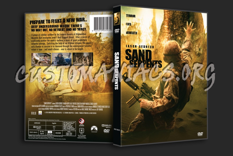Sand Serpents dvd cover