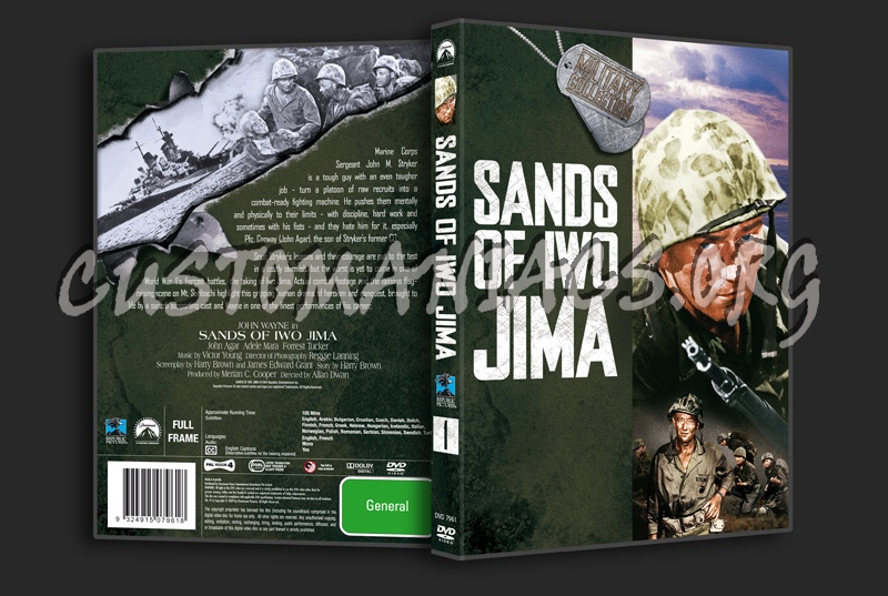 Sands of Iwo Jima dvd cover