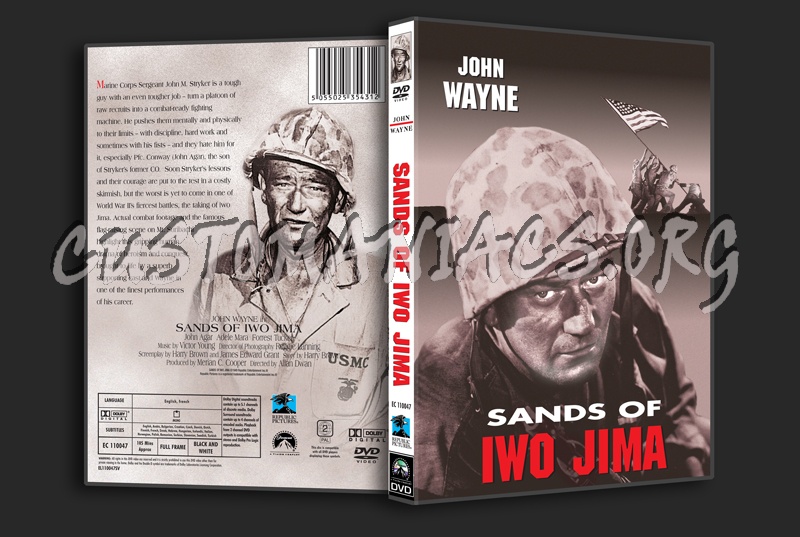 Sands of Iwo Jima dvd cover