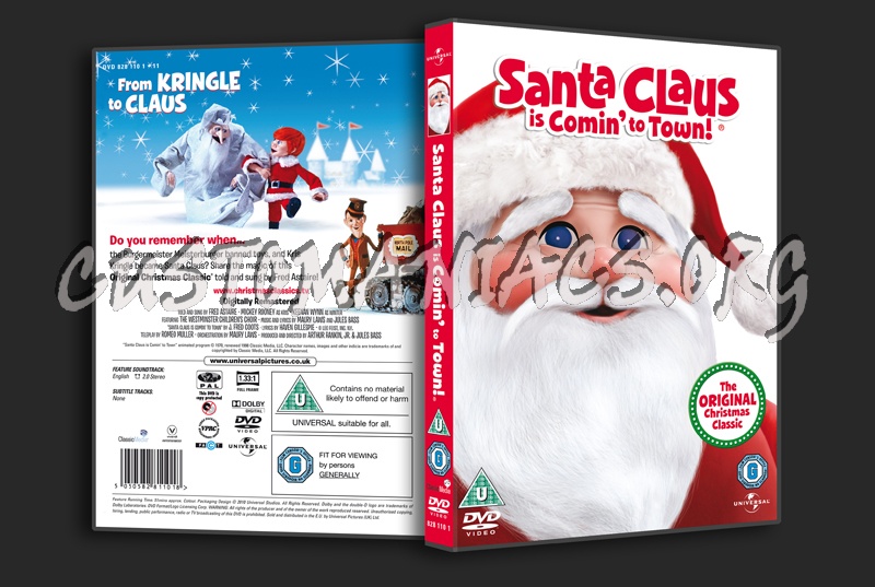 Santa Claus is Coming to Town dvd cover