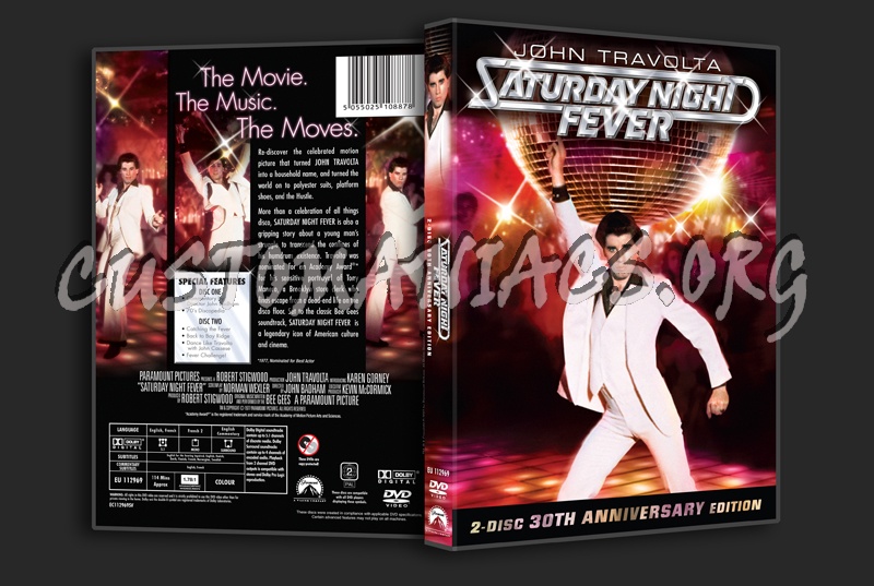 Saturday Night Fever dvd cover