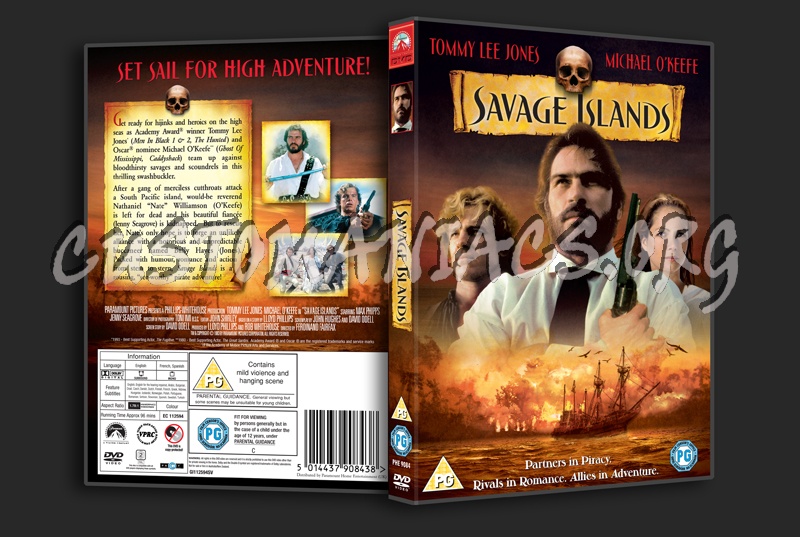 Savage Islands dvd cover