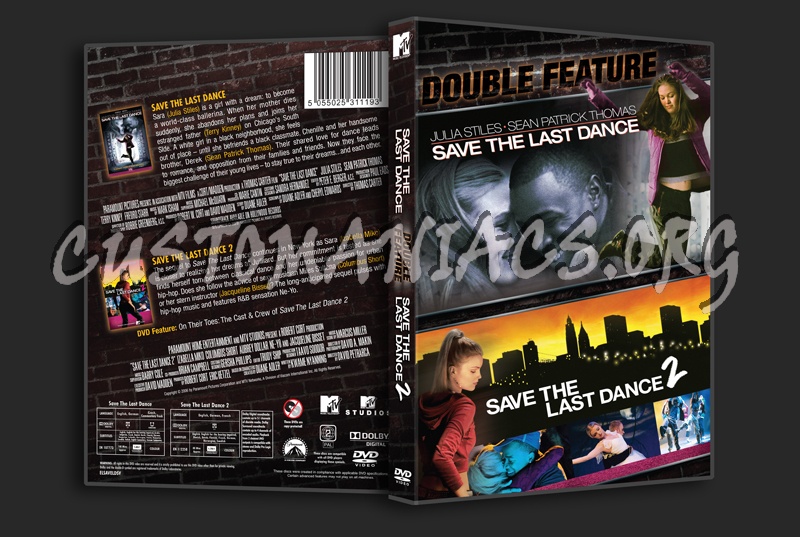 Save the Last Dance / Save the Last Dance 2 dvd cover