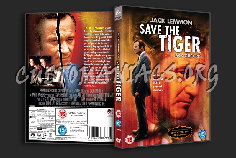 Save the Tiger dvd cover