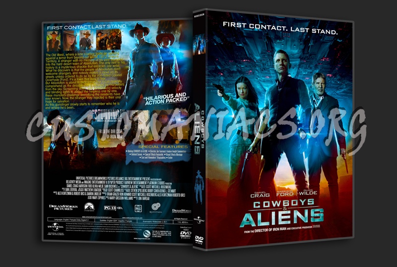 Cowboys & Aliens dvd cover