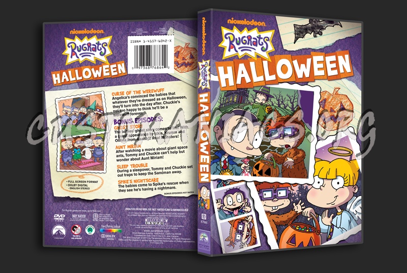 Rugrats Halloween dvd cover