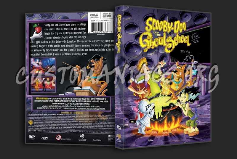 Scooby-Doo and the Ghoul School dvd cover