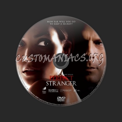 Perfect Stranger dvd label