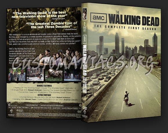 The Walking Dead Season 1 dvd cover
