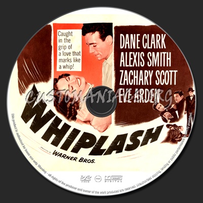 Whiplash dvd label