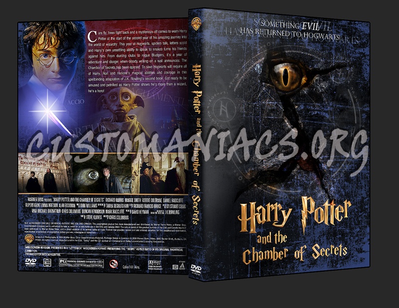 Harry Potter and the Chamber of Secrets dvd cover