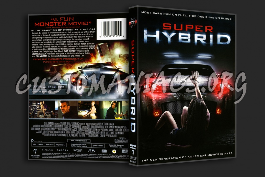 Super Hybrid dvd cover