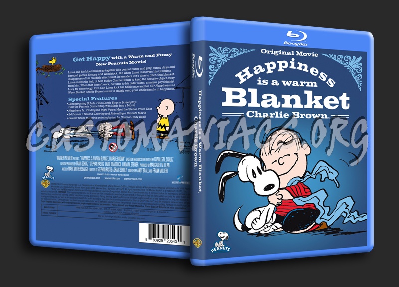 Happiness is a Warm Blanket, Charlie Brown blu-ray cover