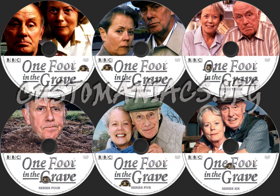 One Foot in the Grave Series 1-6 dvd label