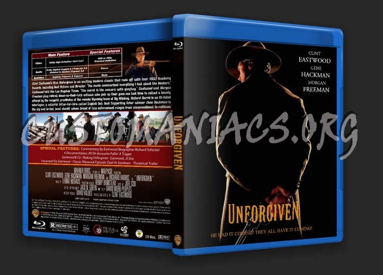 Unforgiven blu-ray cover
