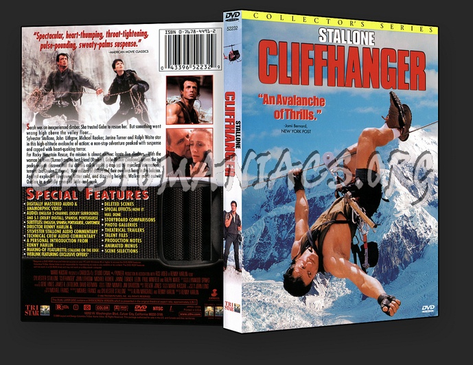 Cliffhanger dvd cover