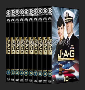 JAG: Seasons 1-10 dvd cover