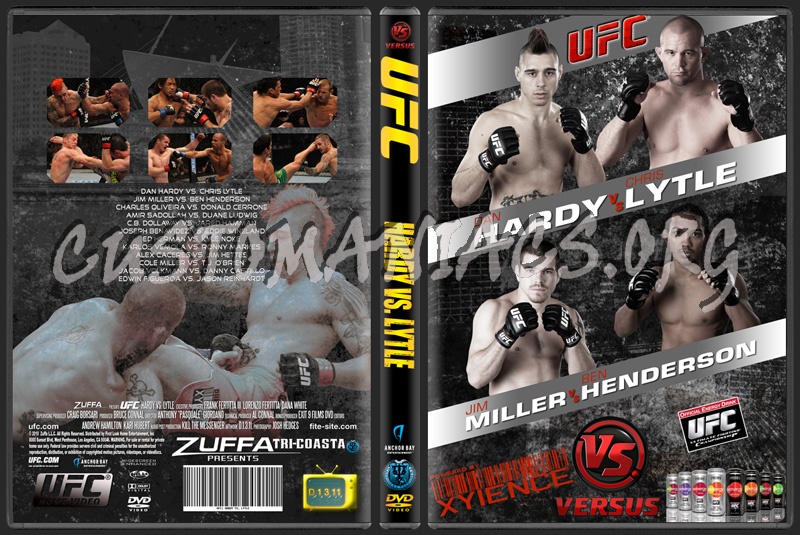 UFC on Versus 5 Hardy vs. Lytle dvd cover