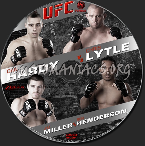 UFC on Versus 5 Hardy vs. Lytle dvd label