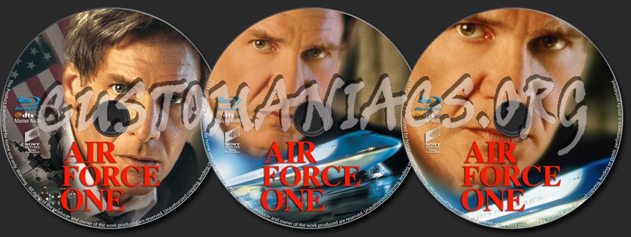 Air Force One blu-ray label