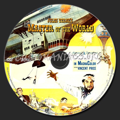 Master of the World dvd label