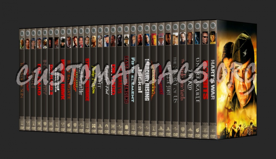 The Signature Series - Bruce Willis dvd cover