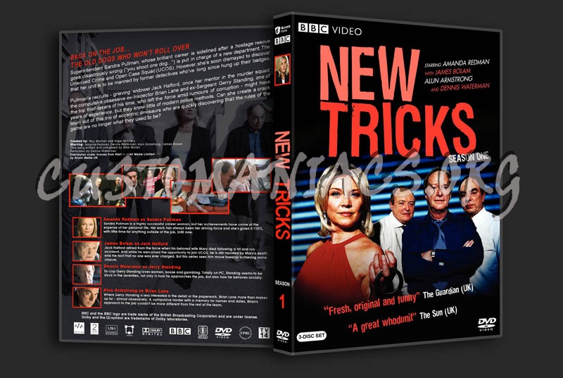 New Tricks: Seasons 1-5 dvd cover